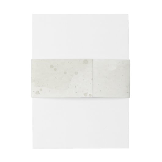 smaragdgrüne Blume botanische Hochzeit Einladungsbanderole (Rückseitenbeispiel)