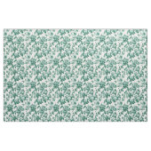 Smaragdgrüne Blumenranken-Toile Stoff (Yard (91,4 cm))