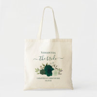 Smaragdgrüne Boho-Rosen Elegante Braut Hochzeit