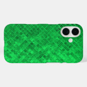 smaragdgrüne Diamantplatte Case-Mate iPhone Hülle (Rückseite (Horizontal))