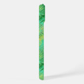 Smaragdgrüne Glasstruktur iPhone Hülle (Rechte Seite)