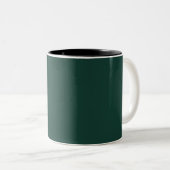 Smaragdgrüne Gold Geometrische Tasse (VorderseiteRechts)