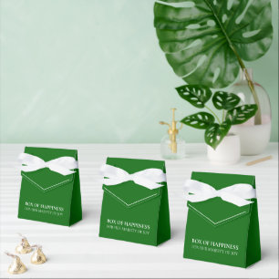 Smaragdgrüne Schachtel des Glücks für Ihre Majestä Geschenkschachtel