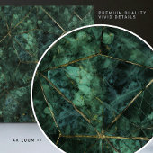 Smaragdgrüne Wanddekoration Jugendstil-Mosaik Fliese