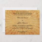 smaragdgrüne Würfel Vintag Vegas Hochzeit lädt ein Einladung (Rückseite)