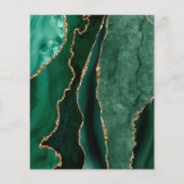 smaragdgrüner Flyer (Hinten)