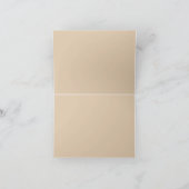 smaragdgrüner Glitzer Hochzeitskarte Dankeskarte (Innenseite)