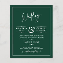 Smaragdgrüner, monochromer Text