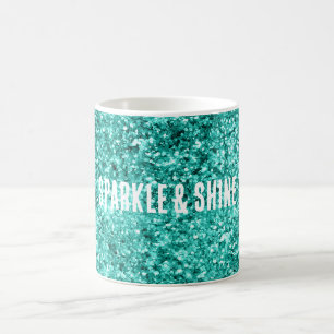 Smaragdgrüner Schimmer Kaffeetasse