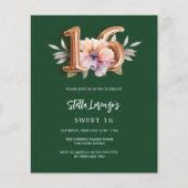 Smaragdgrünes Goldpfirsichgeld Süß 16 (Vorderseite)