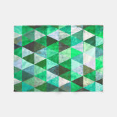 Smaragdinsel Fleecedecke (Vorderseite (Horizontal))