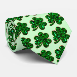 SmaragdKleeblatt-St Patrick TagesKrawatte Krawatte