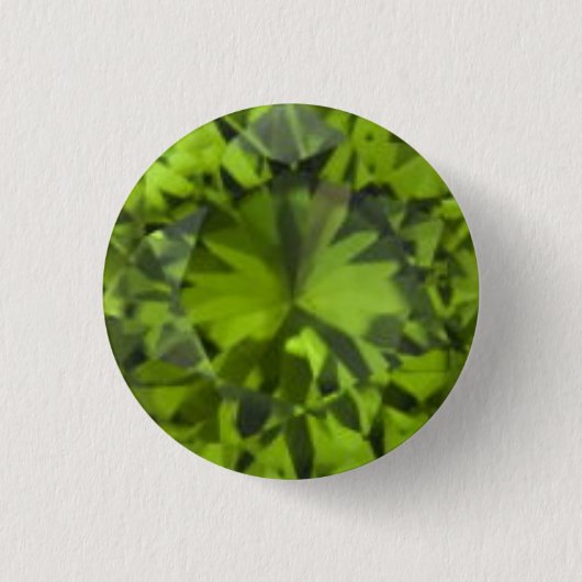 Smaragdknopf Button (Vorderseite)