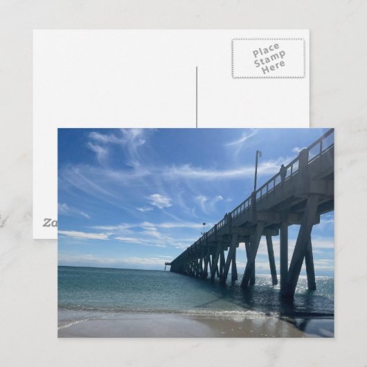 Smaragdküste Postkarte (Vorne/Hinten)