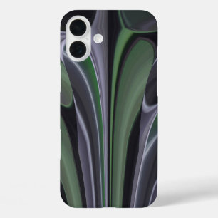 Smaragdradiance Schöne grüne Aurora-Textur iPhone 16 Plus Hülle