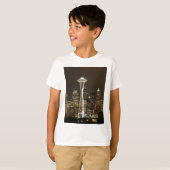 Smaragdraum-Nadel stadt-Seattles Washington T-Shirt (Vorne ganz)