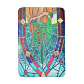 Smaragdschloss Stainglass von Zauberer von Oz Badematte (Vorderseite Vertikal)