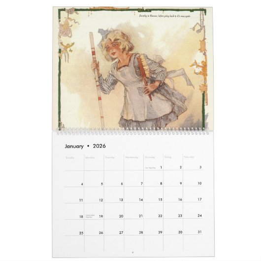 Smaragdstadt von Unze Kalender (Jan 2026)