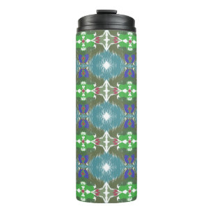 Smaragdtiden-Kaleidoskop Thermosbecher