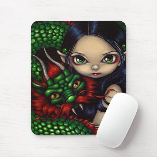 "Smaragdwächter" Mousepad (Mit Mouse)