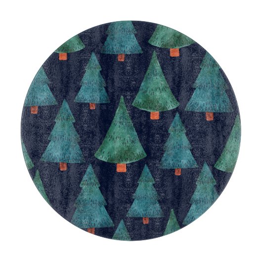 Smaragdwald: Winterurlaubswasser Schneidebrett (Vorderseite)