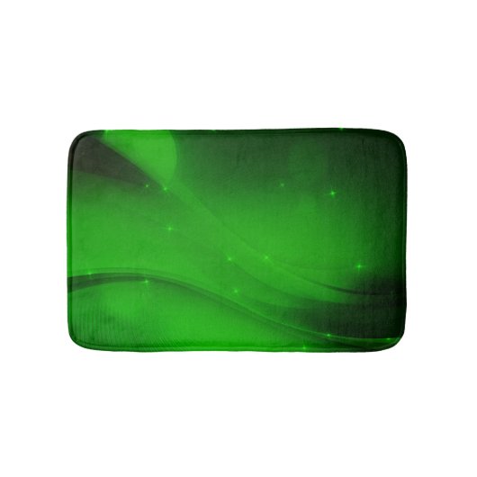 Smaragdwelle Badematte (Vorderseite)