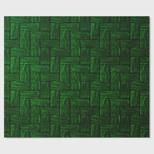 Smarald Block Wrapping Paper Geschenkpapier (Flach)