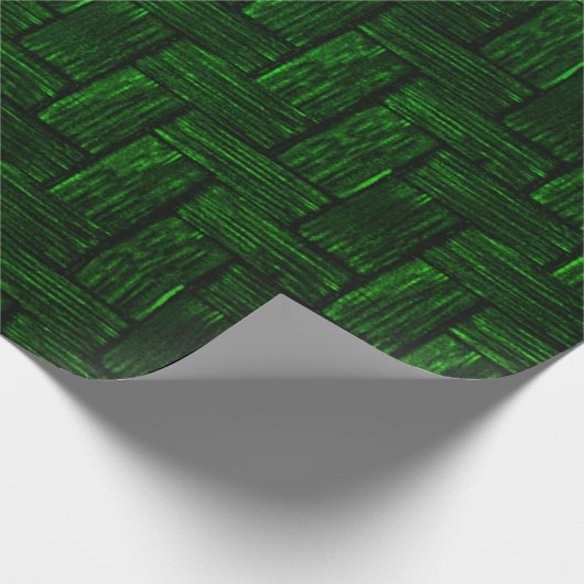 Smarald Block Wrapping Paper Geschenkpapier (Ecke)