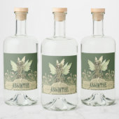 Smarald Enchanted Elixir Fee Alkoholflaschenetikett (Flaschen)