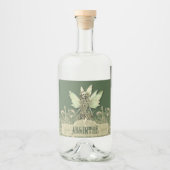 Smarald Enchanted Elixir Fee Alkoholflaschenetikett (Vorderseite)