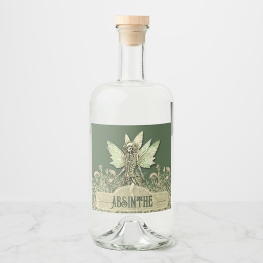 Smarald Enchanted Elixir Fee Alkoholflaschenetikett (Vorderseite)