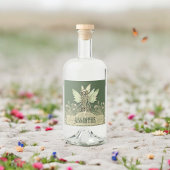 Smarald Enchanted Elixir Fee Alkoholflaschenetikett