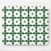 Smarald Gemstone Art, grün Mousepad (Vorne)