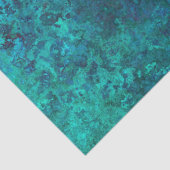 Smarald Gemstone Background Decopage Tissue Paper Seidenpapier (Ausschnitt)