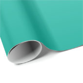 Smarald Gradient, benutzerdefiniertes Textrahpapie Geschenkpapier (Rolleneckpunkt)