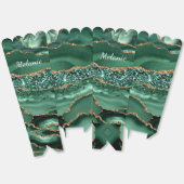 Smarald Green Gold - Feld für Ihren Namen Popcorn Geschenkschachtel (Ungeklappt)