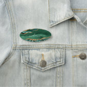 Smarald Green Gold Glitzer Funkelnd Marbella Name Namensschild (Beispiel)