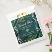 Smarald Green und Silver mit Perls Gefälligkeitsta Geschenktütchen (Versiegelt)