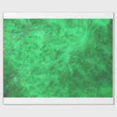 Smarald Green Velvet Wrapping Paper Geschenkpapier (Flach)
