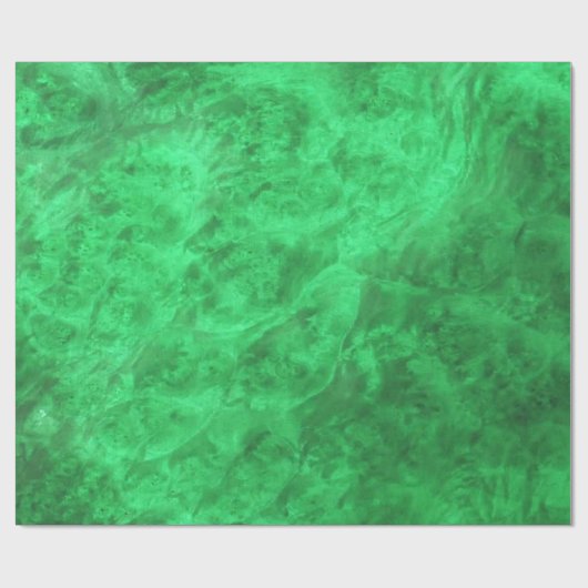 Smarald Green Velvet Wrapping Paper Geschenkpapier (Flach)