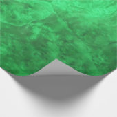 Smarald Green Velvet Wrapping Paper Geschenkpapier (Ecke)