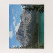 Smarald Lake mit Michael Peak Jigsaw Puzzle (Vertikal)