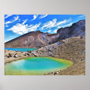 Smarald Lakes Poster