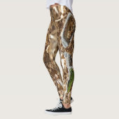 Smarald lizard Salamander auf Erden Leggings (Links)
