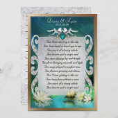 Smarald Sea Two Doves Gedicht Keepake (Vorne/Hinten)