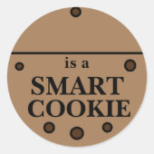 Smart a Cookie Sticker (Vorderseite)