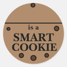 Smart a Cookie Sticker