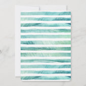 Smart Adult Cocktail Summer Party Einladung (Rückseite)