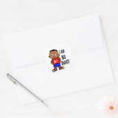 Smart African American Boy Stickers (Umschlag)