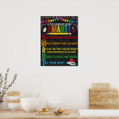 SMART Akronym Klassenzimmer Poster (Küche)